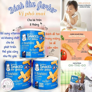 Bánh lùn Gerber vị phô mai