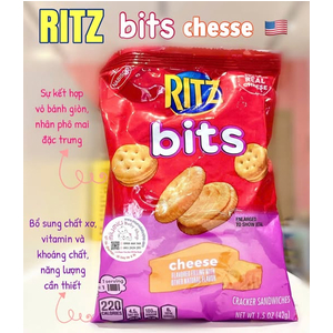 Bánh Ritz phô mai Mỹ Nabisco Ritz Bits Cheese mini 42gr 🇺🇸