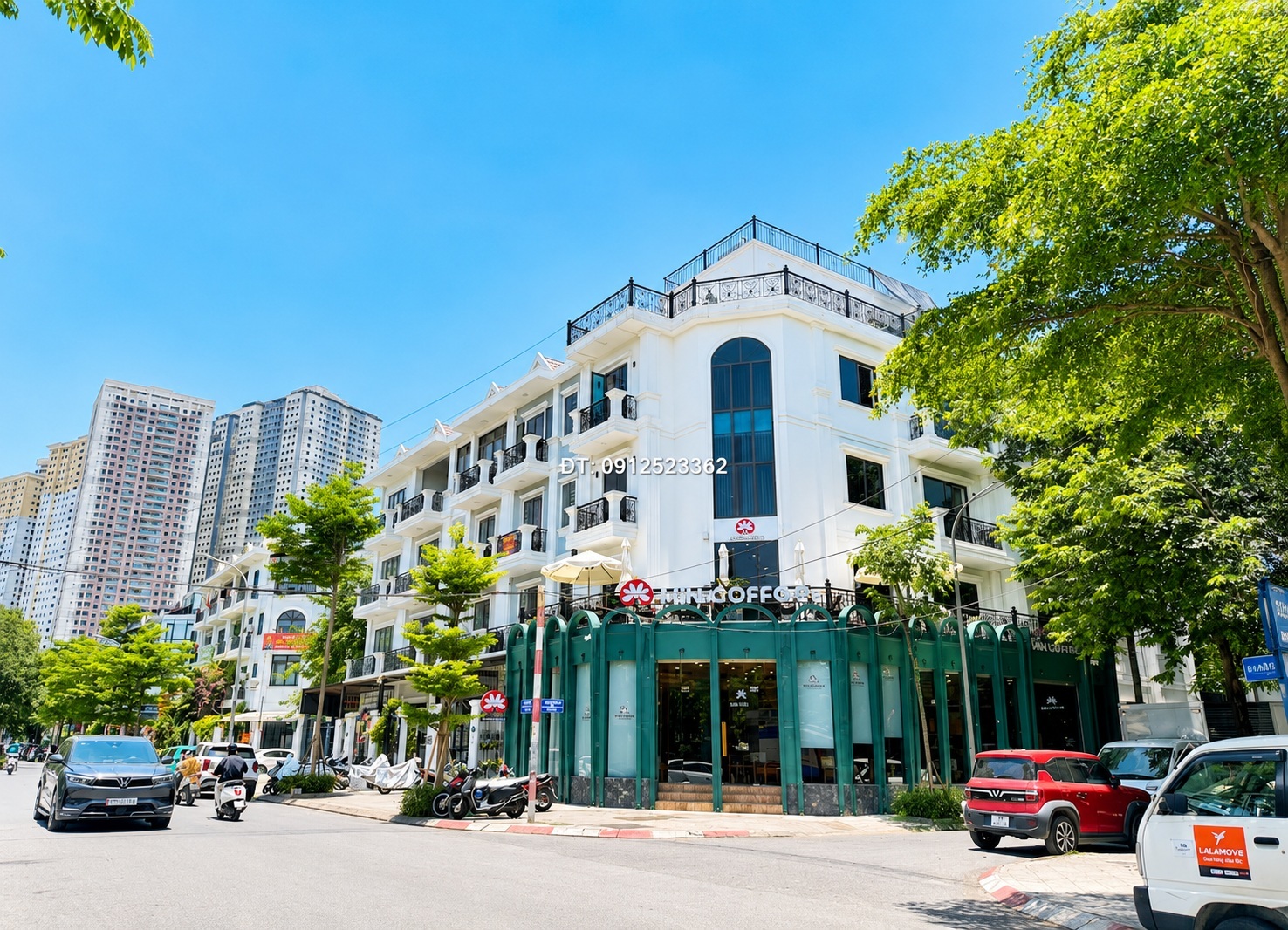 Bán tòa nhà lô góc KĐT Đại Kim, Kinh doanh sầm uất, 139m2, 5 Tầng