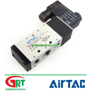 4V310-10 | Airtac 4V310-10 | Van điện từ 24VDC 3/8 | Single Solenoid Valve | Airtac Vietnam