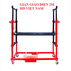 Giàn giáo điện 2m nâng hạ hàng và người