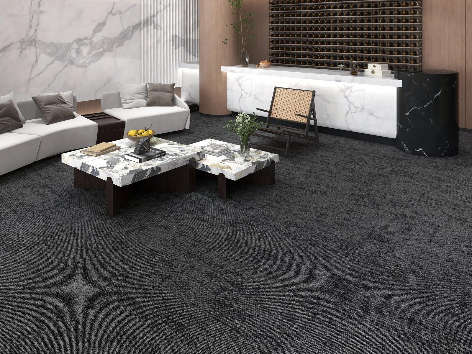 Thảm tấm HC-LAGOM sợi nylon cao cấp