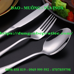 Bộ Dụng Cụ Ăn Inox Cao Cấp