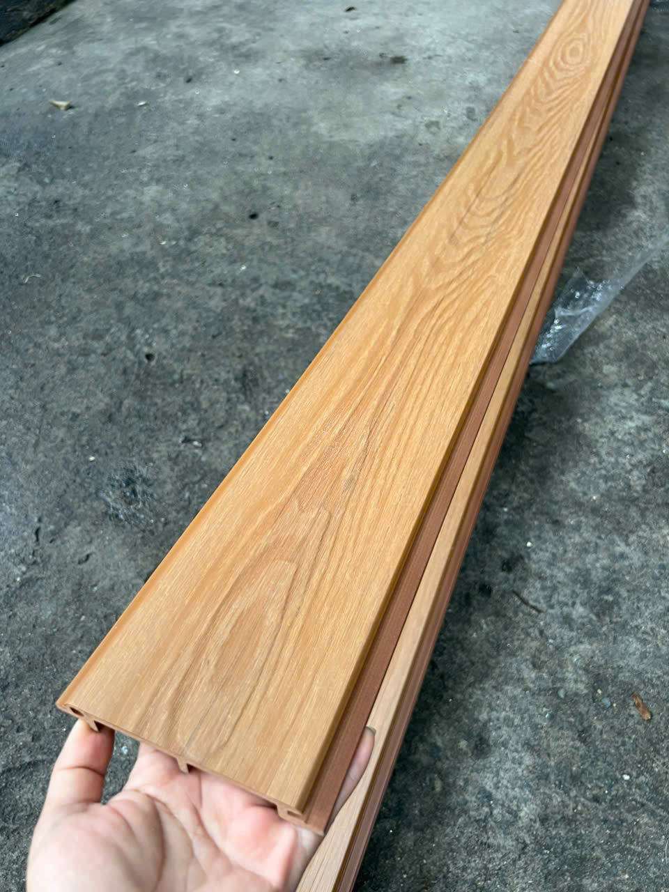 Tấm ốp gỗ nhựa ASA LW_ASA100H16-3D