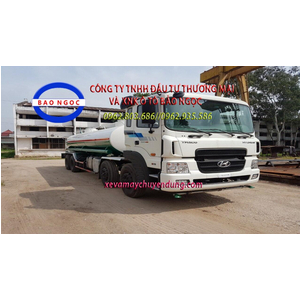 Xe téc nước 17 khối 4 chân hyundai hd320