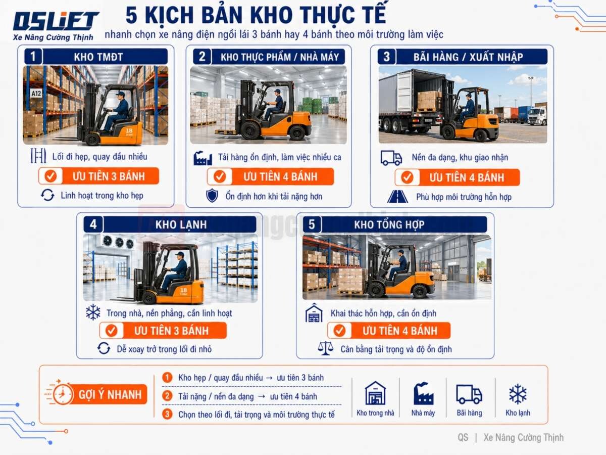 5 Kịch Bản Kho Thực Tế Khi Chọn Lựa