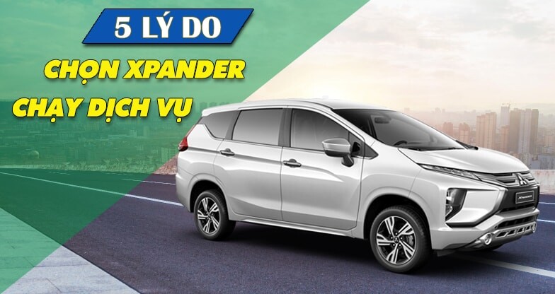 5 lý do nên chọn Xpander số sàn làm xe chạy dịch vụ