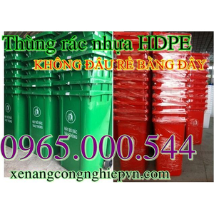 5 Lý do nên sử dụng thùng rác nhựa HDPE