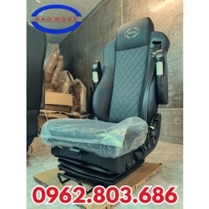 🚛GHẾ HƠI HINO CHO XE 5T TRỞ LÊN - LOGO THÊU - DA XỊN