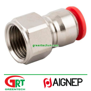 50030 | Aignep | Push-in fitting / threaded / straight / for compressed air | Aignep Vietnam