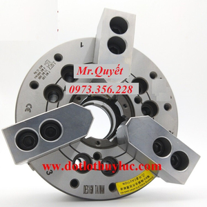 Mâm cặp thủy lực 3 chấu CNC N206, đầu kẹp thuỷ lực máy tiện, lato thuỷ lực, mâm cặp 3 chấu thủy lực, mâm thuỷ lực.