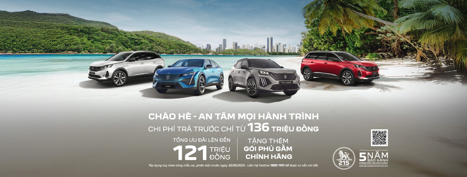 🏖️ CHÀO HÈ CÙNG 𝐏𝐄𝐔𝐆𝐄𝐎𝐓 - AN TÂM TRỌN HÀNH TRÌNH SỞ HỮU SUV CHÂU ÂU VỚI CHI PHÍ TRẢ TRƯỚC CHỈ TỪ 136 TRIỆU ĐỒNG 🏖️