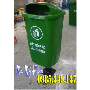 Thùng rác 55 lít chân sắt giá cực rẻ