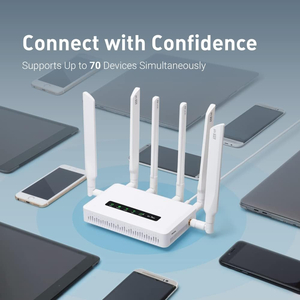 Bộ Internet di động GL.iNet GL-X3000 (Spitz AX) 5G NR AX3000 Cellular Gateway Router, Wi-Fi 6, Multi-WAN, & Detachable Antennas, Dual-SIM, OpenVPN,...