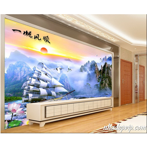 GẠCH 3D THUYỀN BIỂN TB12