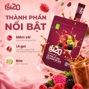 Cà Phê Mâm Xôi Đen - PHIÊN BẢN MỚI TÚI ZIP