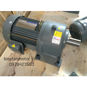 MOTOR GIẢM TỐC CHÂN ĐẾ WASHIN 750W 1HP, TỶ LỆ TRUYỀN 1/3 đến 1/1800