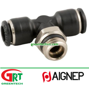 55211 | Aignep | Push-in fitting / threaded / T / for compressed air br| Aignep Vietnam