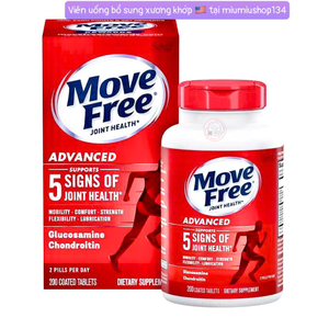 Viên Bổ Sung Xương Khớp Move Free Total Joint Health 200 viên - 🇺🇸