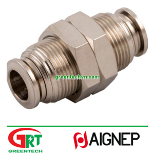 57050 | Aignep | Push-in fitting / straight / for compressed air / hydraulic | Aignep Vietnam