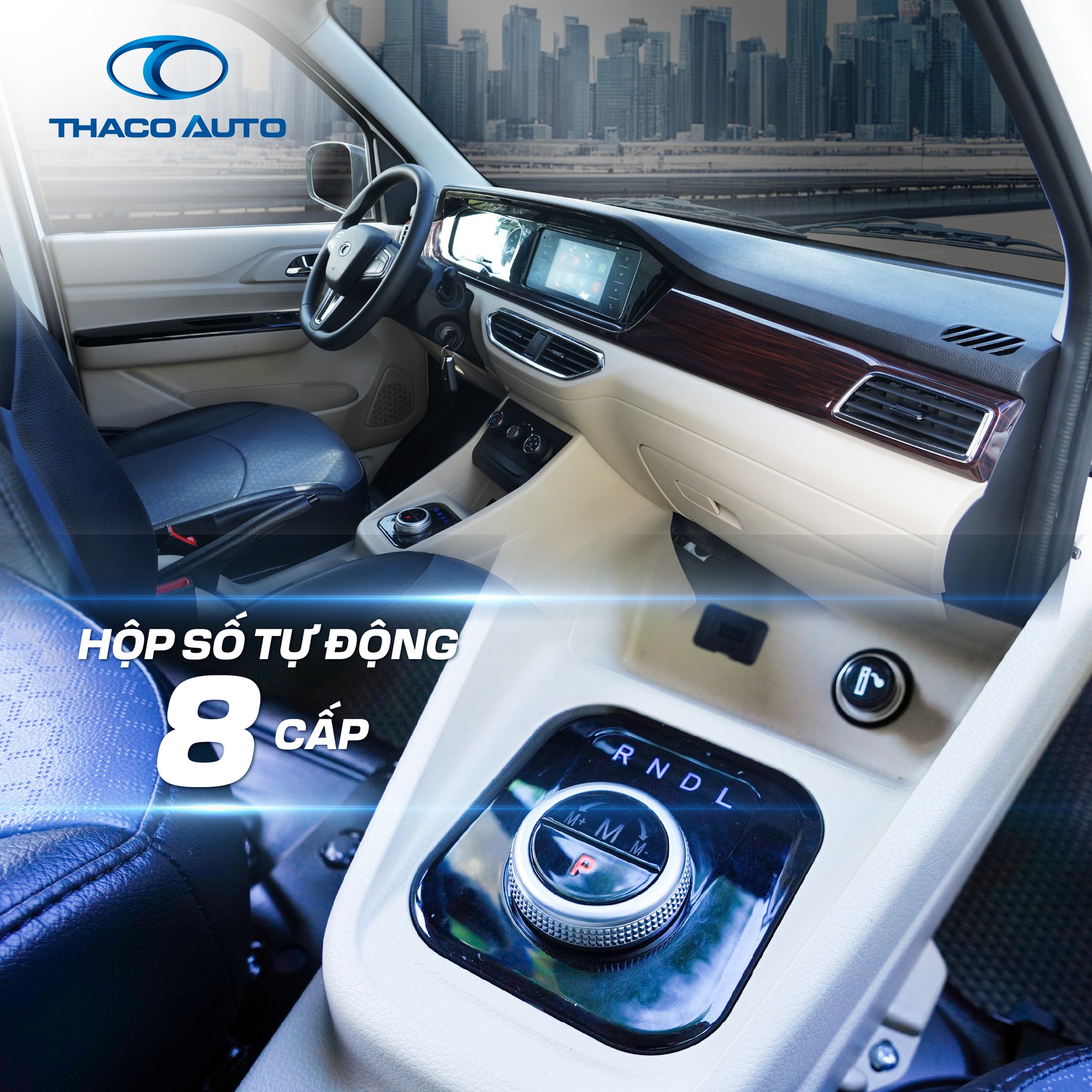 Thaco Towner Van số tự động