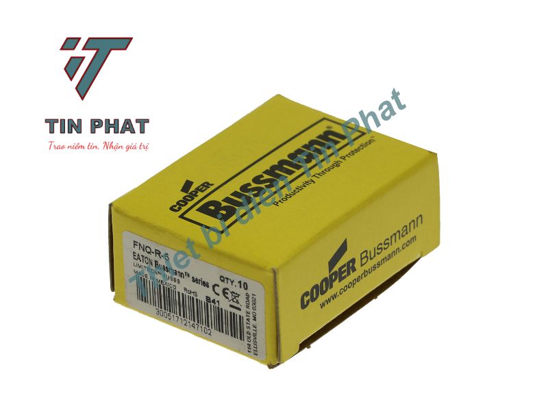 CẦU CHÌ EATON BUSSMANN FNQ-R-5 600VAC 5A