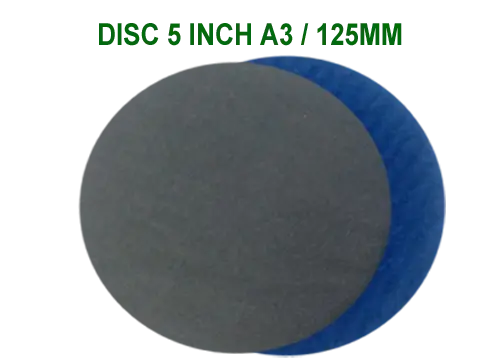 Bộ 10 đĩa nhám mài kính trầy xước A3 5inch