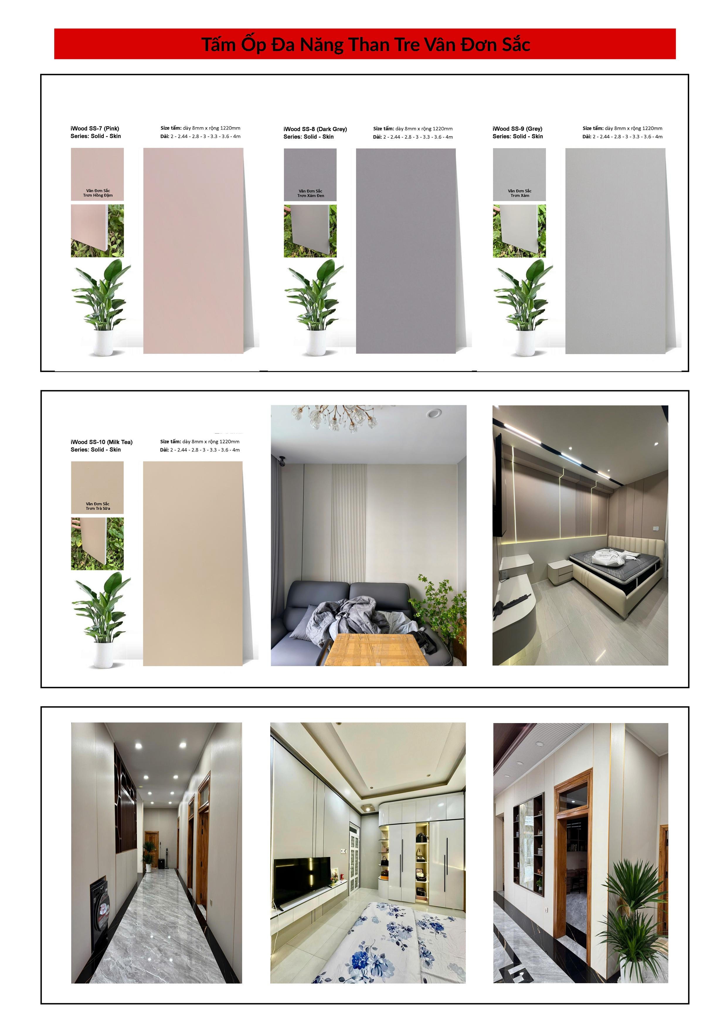 TỔNG KHO TẤM ỐP ĐA NĂNG THAN TRE CAO CẤP TẠI HỒ CHÍ MINH