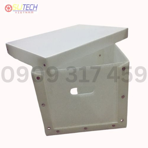 Thùng nhựa văn phòng A3 màu trắng