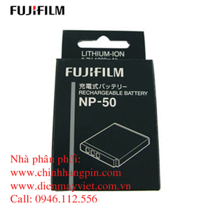 Pin (battery) máy ảnhFujifilm NP-50 Rechargeable Lithium-Ion (3.7v 1000mAh) chính hãng original