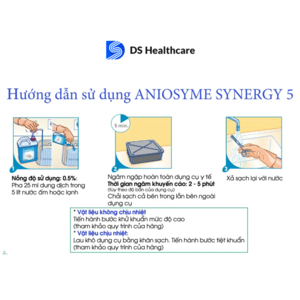 Aniosyme Synergy 5 Dung dịch tẩy rửa dụng cụ