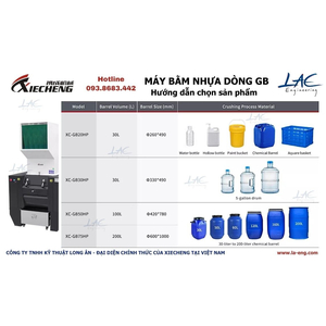 MÁY BĂM NHỰA XIECHENG DÒNG XC-GB