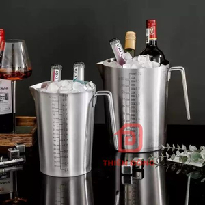 Ca Inox 3 Lít & 5 Lít THIÊN ĐÔNG - có vạch chia dùng để pha chế, định lượng thể tích