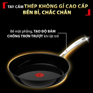 Chảo chiên ceramic cao cấp Tefal EXCELLENCE+ CERAMIC, Fusion Core