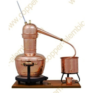 Máy chưng cất tinh dầu bằng hơi nước 6 lit chất liệu đồng - Bồ Đào Nha