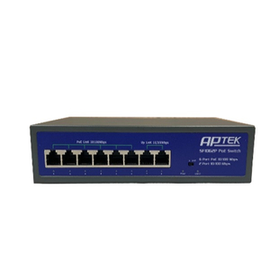 6-Port 10/100Mbps PoE Switch APTEK SF1062P
