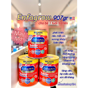 Sữa Enfagrow Premium Todder 907gr 🇺🇸