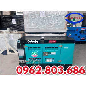 ⚡ KUBOTA 25kVA – NHỎ GỌN, ÊM MÁY, LẤY TRƯỚC TẾT GIÁ RẤT TỐT!