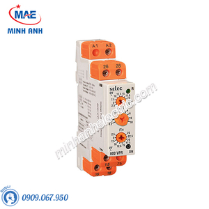 Rơ le bảo vệ - Model 600VPR : Relay bảo vệ quá áp, thấp áp, lắp DIN rail