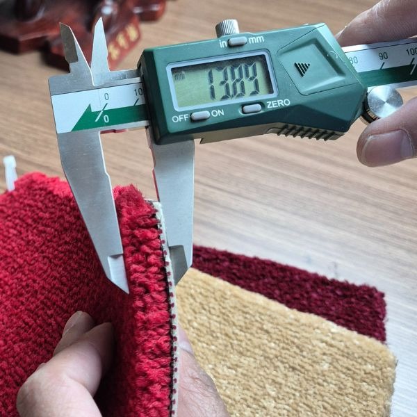 Thảm cuộn lông xù TRƠN CAO CẤP 13mm DK-GS11 - Dòng thảm cao cấp INDONESIA