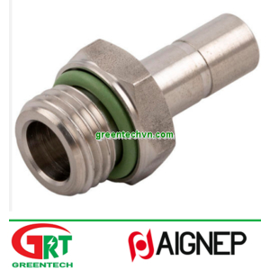60600 | Aignep | Push-in fitting / straight / for compressed air / stainless steel | Aignep Vietnam