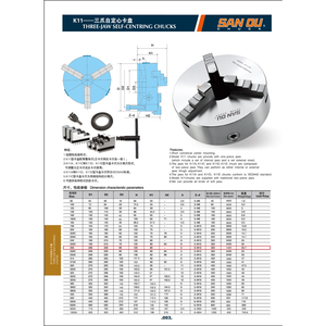Mâm cặp 3 chấu tự định tâm K11-200, đầu kẹp máy tiện 2 tấc, mâm cặp máy tiện, lato, mâm cặp tự định tâm, mâm cặp 2 tấc.
