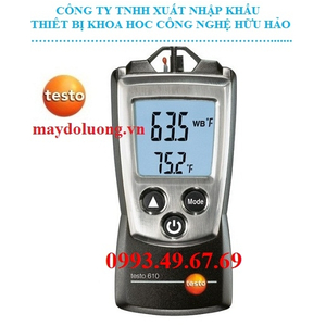 Máy đo độ ẩm, nhiệt độ testo 610