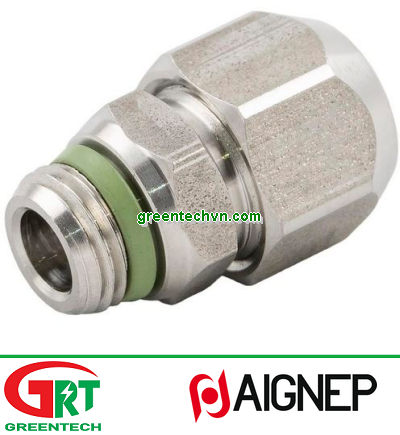 61005 | Aignep | Threaded fitting / straight / for compressed air / hydraulic| Aignep Vietnam