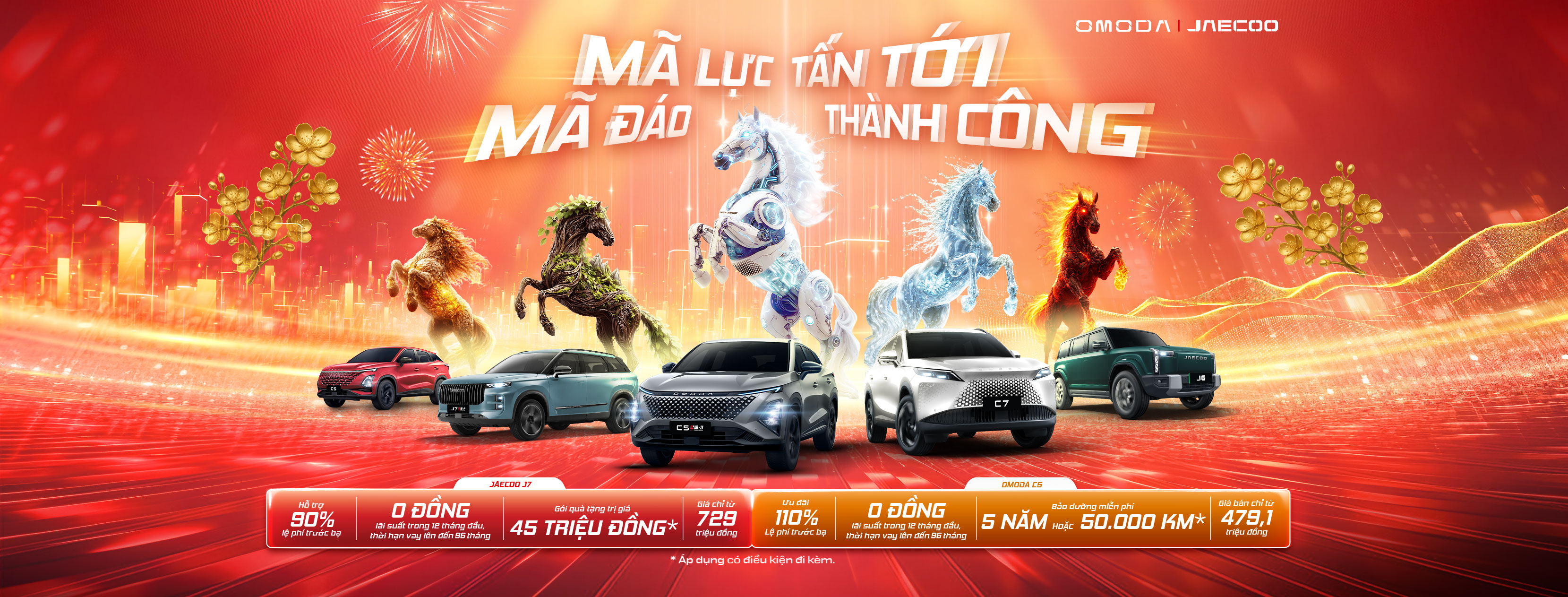 Bảng giá xe Omoda & Jaecoo mới nhất tại Omoda & Jaecoo Quận 9