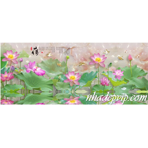 GẠCH 3D HOA SEN HS06