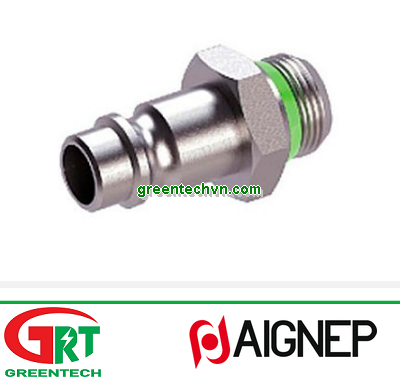 63260 | Aignep | Threaded plug / male / stainless steel / for tubes | Aignep Vietnam