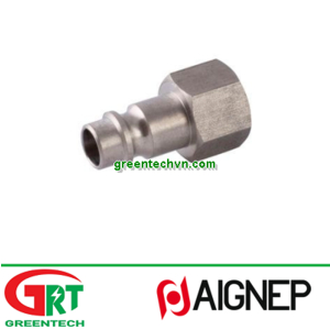 63262 | Aignep | Threaded plug / female / stainless steel / for hoses | Aignep Vietnam