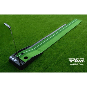 Thảm Putting Golf Nhựa Đen - Thảm Tập Putt Tại Nhà Nhỏ Gọn, Tiện Lợi