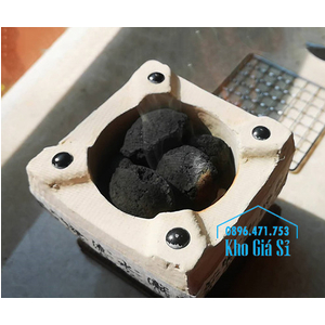 Bếp nướng đất nung mini nướng tại bàn kiểu Nhật hình vuông (size trung)